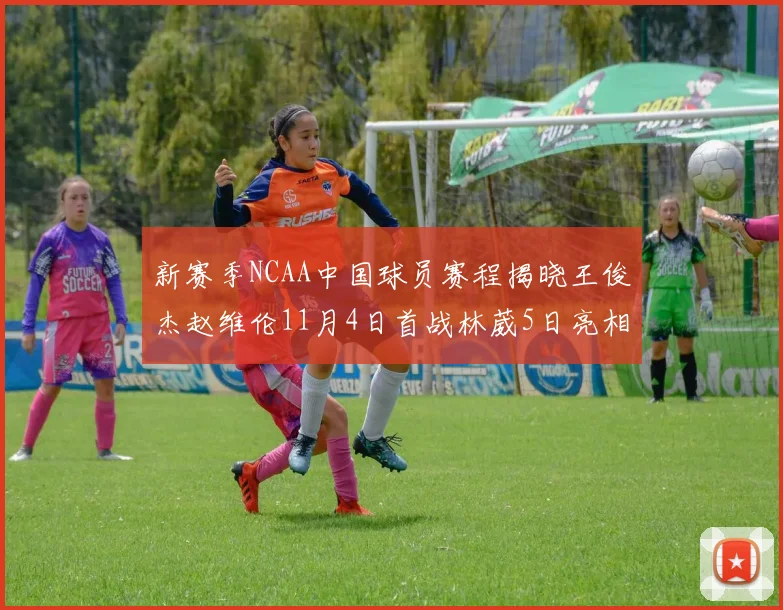 新赛季NCAA中国球员赛程揭晓王俊杰赵维伦11月4日首战林葳5日亮相
