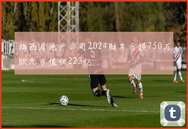 梅西房地产公司2024财年亏损750万欧元市值仅223亿